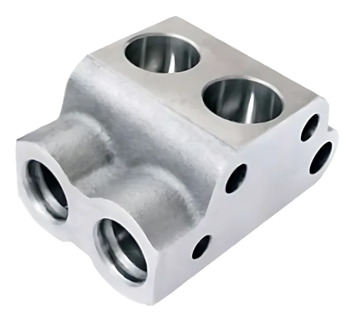 Valve Chamber Body, Bare (4 Holes, 25 mm)